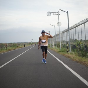 Race photo from KEDIRI HALF MARATHON 2026