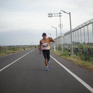 Race photo from KEDIRI HALF MARATHON 2026
