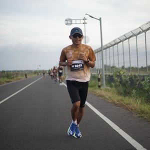 Race photo from KEDIRI HALF MARATHON 2026