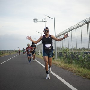 Race photo from KEDIRI HALF MARATHON 2026