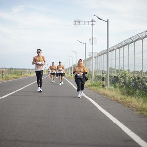 Race photo from KEDIRI HALF MARATHON 2026