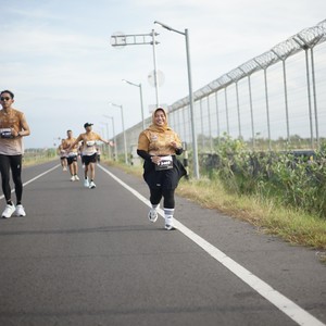 Race photo from KEDIRI HALF MARATHON 2026