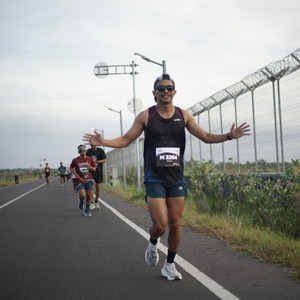 Race photo from KEDIRI HALF MARATHON 2026