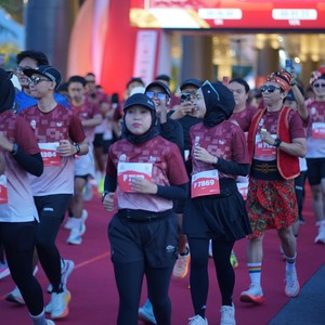 Race photo from KEDIRI HALF MARATHON 2026