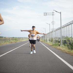 Race photo from KEDIRI HALF MARATHON 2026