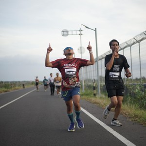 Race photo from KEDIRI HALF MARATHON 2026