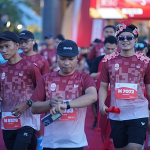 Race photo from KEDIRI HALF MARATHON 2026
