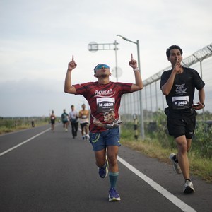 Race photo from KEDIRI HALF MARATHON 2026
