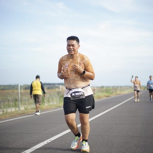 Race photo from KEDIRI HALF MARATHON 2026