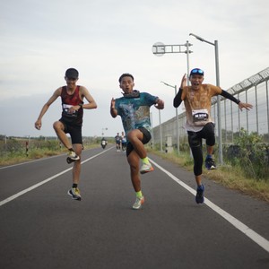 Race photo from KEDIRI HALF MARATHON 2026