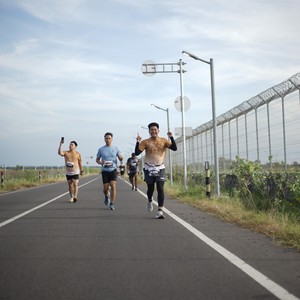Race photo from KEDIRI HALF MARATHON 2026