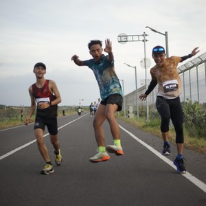 Race photo from KEDIRI HALF MARATHON 2026