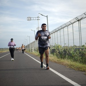 Race photo from KEDIRI HALF MARATHON 2026