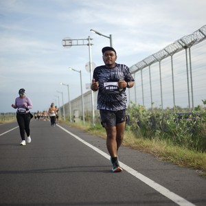 Race photo from KEDIRI HALF MARATHON 2026