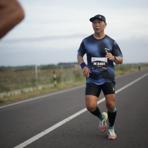 Race photo from KEDIRI HALF MARATHON 2026