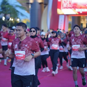 Race photo from KEDIRI HALF MARATHON 2026