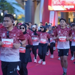 Race photo from KEDIRI HALF MARATHON 2026