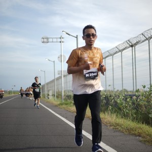 Race photo from KEDIRI HALF MARATHON 2026