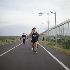 Race photo from KEDIRI HALF MARATHON 2026