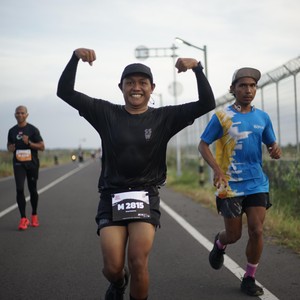 Race photo from KEDIRI HALF MARATHON 2026