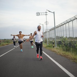 Race photo from KEDIRI HALF MARATHON 2026