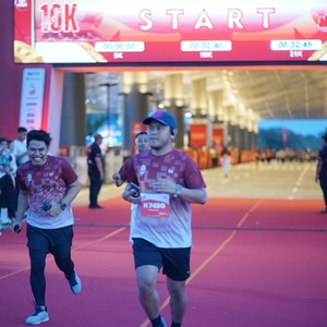 Race photo from KEDIRI HALF MARATHON 2026