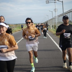 Race photo from KEDIRI HALF MARATHON 2026