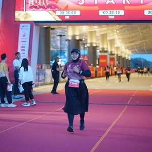 Race photo from KEDIRI HALF MARATHON 2026