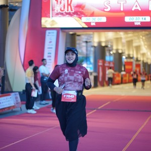 Race photo from KEDIRI HALF MARATHON 2026