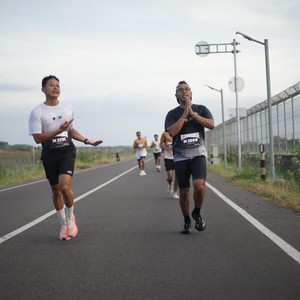 Race photo from KEDIRI HALF MARATHON 2026