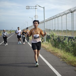 Race photo from KEDIRI HALF MARATHON 2026