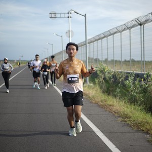 Race photo from KEDIRI HALF MARATHON 2026