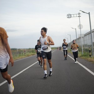 Race photo from KEDIRI HALF MARATHON 2026