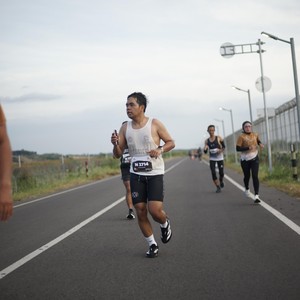 Race photo from KEDIRI HALF MARATHON 2026