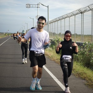 Race photo from KEDIRI HALF MARATHON 2026