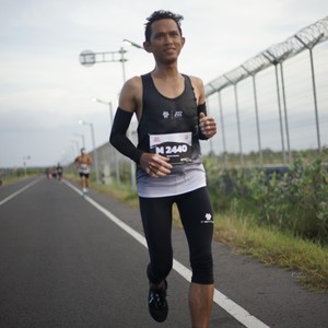 Race photo from KEDIRI HALF MARATHON 2026