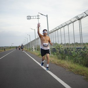 Race photo from KEDIRI HALF MARATHON 2026