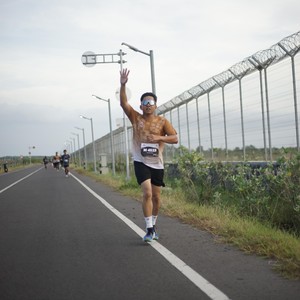 Race photo from KEDIRI HALF MARATHON 2026