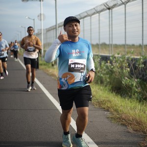 Race photo from KEDIRI HALF MARATHON 2026