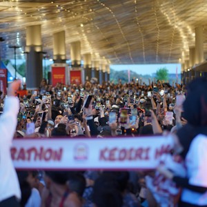 Race photo from KEDIRI HALF MARATHON 2026