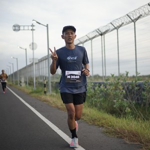 Race photo from KEDIRI HALF MARATHON 2026
