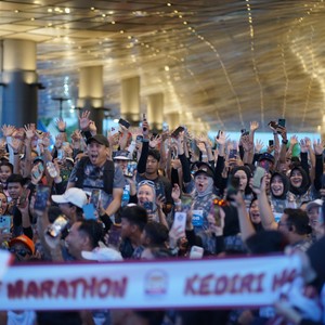 Race photo from KEDIRI HALF MARATHON 2026