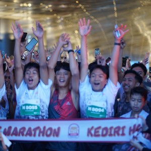 Race photo from KEDIRI HALF MARATHON 2026