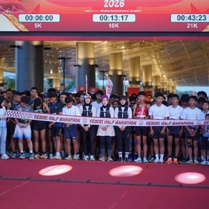 Race photo from KEDIRI HALF MARATHON 2026