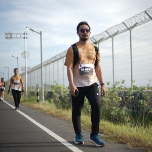 Race photo from KEDIRI HALF MARATHON 2026