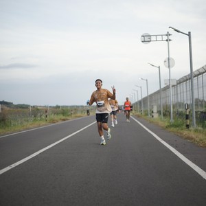 Race photo from KEDIRI HALF MARATHON 2026