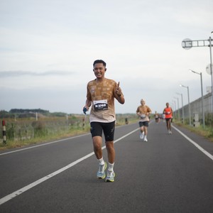 Race photo from KEDIRI HALF MARATHON 2026