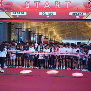 Race photo from KEDIRI HALF MARATHON 2026