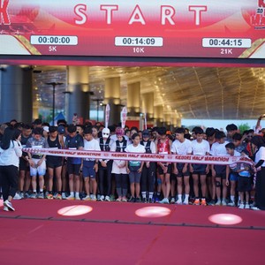 Race photo from KEDIRI HALF MARATHON 2026