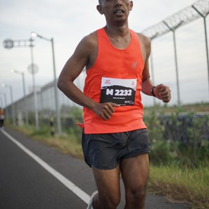 Race photo from KEDIRI HALF MARATHON 2026